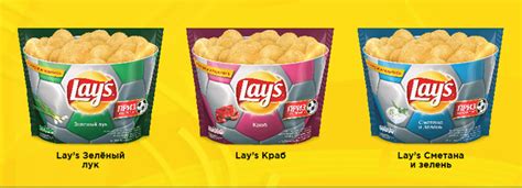 Какие виды чипсов "Lay's" продавались в России за все время?
