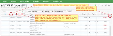 Difference Between Transaction Date And Posting Date Quicken