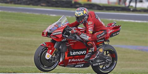 Ducati L Ultima Di Miller In Pista Con La Panigale V Nell Australian