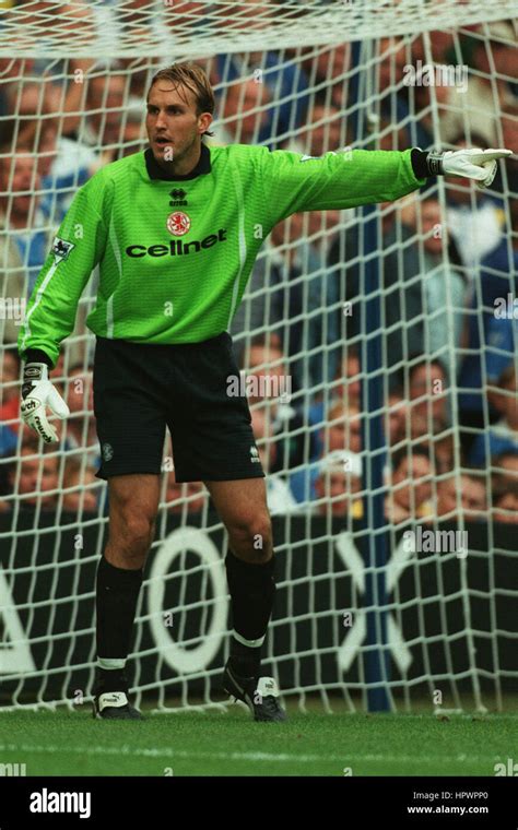 MARK SCHWARZER MIDDLESBROUGH FC 27 September 1998 Stock Photo - Alamy