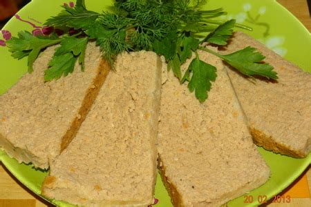 Нежный мясной паштет запеченый от Татьяна М.