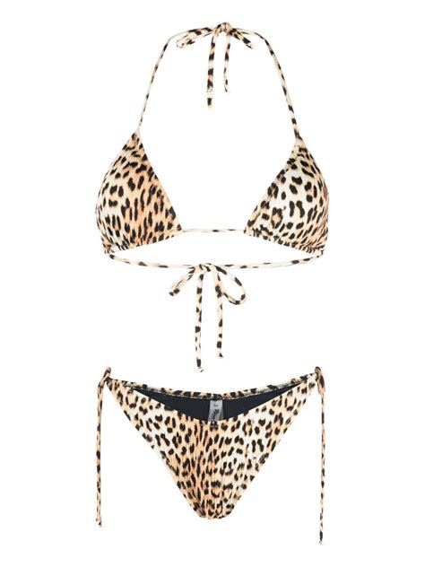 Reina Olga Susan Halterneck Bikini Farfetch