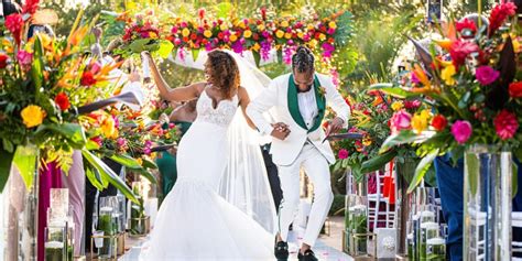 Colorful Caribbean-Inspired Wedding