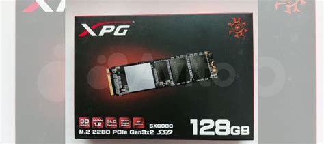 Жесткий диск ssd м2 128 gb adata xpg sx6000 новый купить в Москве ...