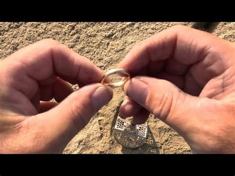 K Deep Gold Ring Beach Metal Detecting Gtg Minelab Sovereign Gt