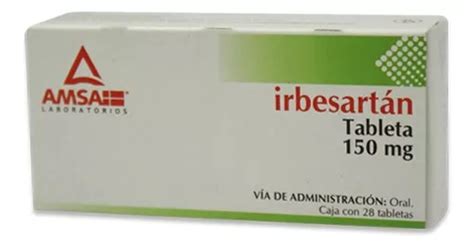 Irbesartán 28 Tabletas 150mg Meses sin interés