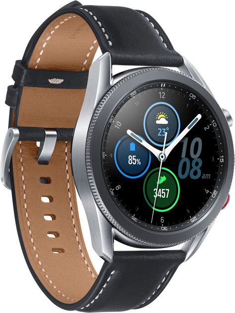 Samsung Galaxy Watch 3 45mm LTE stříbrné SM R845FZSAEUE TSBOHEMIA CZ