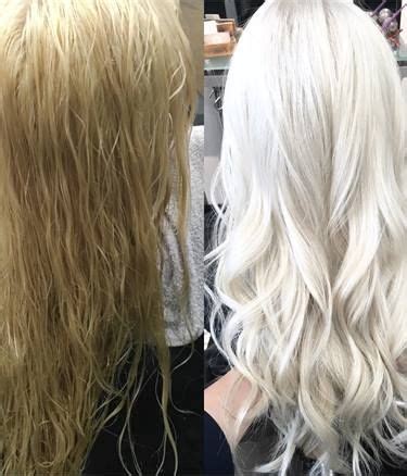 How To Use Level Toners To Get Hair Platinum Blonde Ugly