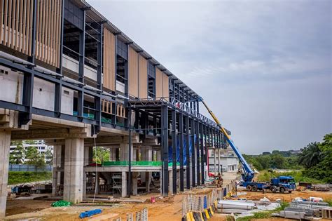 Pictures Of Cyberjaya City Centre Mrt Station During Construction