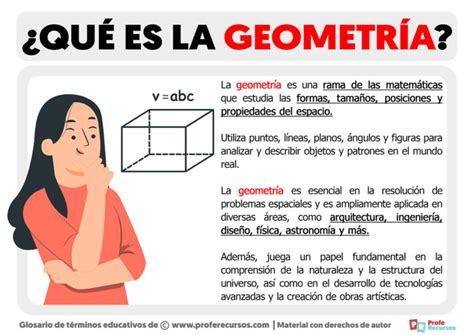 Qu Es La Geometr A Definici N De Geometr A