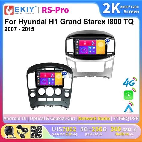 Ekiy K Screen Carplay Radio For Hyundai H Grand Starex I Tq