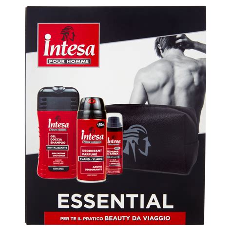 Intesa Pour Homme Essential Gel Doccia Shampoo Deodorant Parfumé