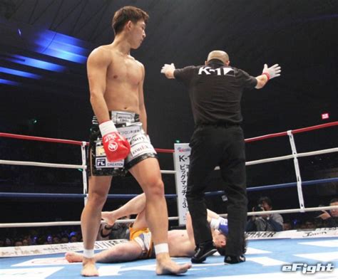 【k 1】野杁正明が切れ味鋭いパンチで圧巻の初回tko勝ち Efight【イーファイト】格闘技情報を毎日配信！