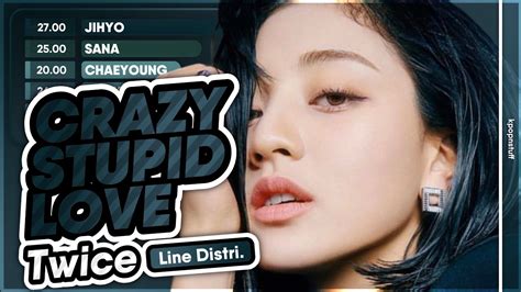 Twice Crazy Stupid Loveline Distribution Youtube