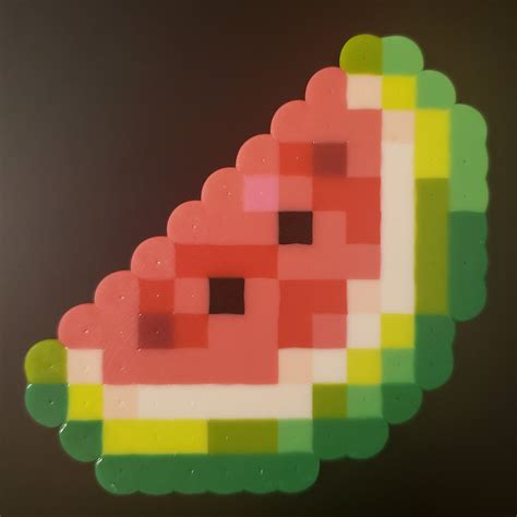 Minecraft Melon Slice Pixel Art 320125