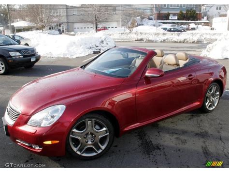 2008 Matador Red Mica Lexus Sc 430 Convertible 44512245