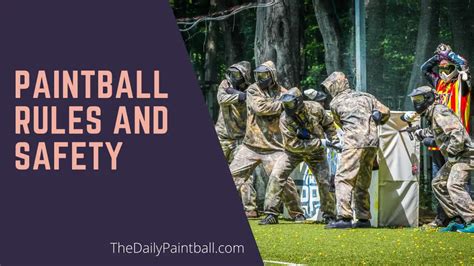 Basic Paintball Safety Rules (Feb 2023) - Learn the Essentials