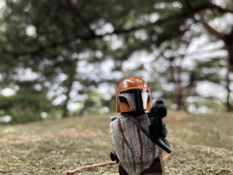 Some nature shots of my mini figs. : r/legostarwars