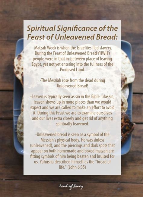 The Beginner S Guide To The Feast Of Unleavened Bread Feast Of Unleavened Bread Jewish Feasts