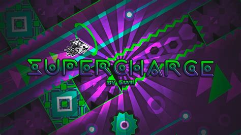 Supercharge Medium Demon By Elvii Geometry Dash