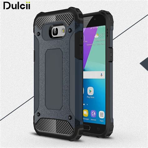 Dulcii For Galaxy A5 2017 Hybrid Cases Armor Guard Plastic Tpu Shell Hybrid Case For Samsung