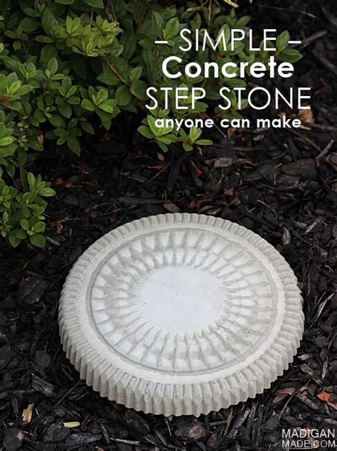 Diy Concrete Stepping Stones