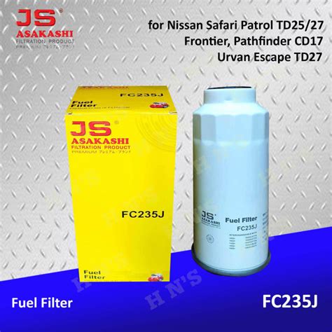 Js Fuel Filter Fc J For Nissan Safari Patrol Td Frontier