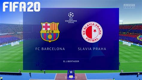 Fifa Fc Barcelona Vs Slavia Praha El Libertador Youtube