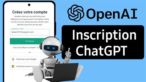 Openai Chat Gpt Cr Er Un Compte Chatgpt Youtube