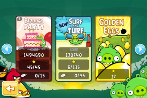 Surprise Angry Birds Original Update includes Surf & Turf ...