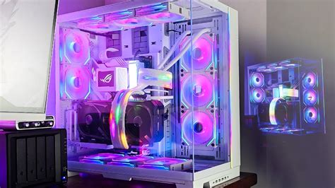 Asus Rog White 4k Gaming Pc Build 2024 I Strix Rtx 3090 Intel I7 14700k O11 Dynamic Evo Xl