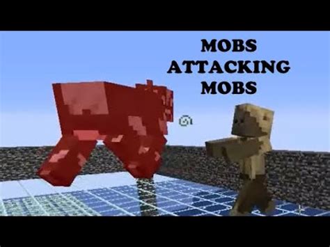 Forcing Mobs To Fight Each Other In Minecraft 1 16 YouTube