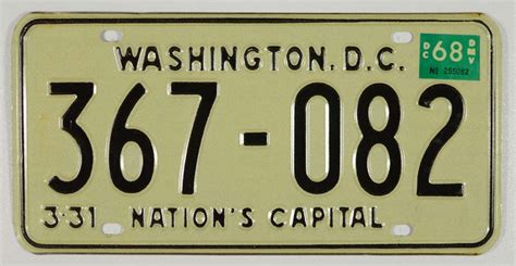 DC License Plates Through The Years Washingtonian