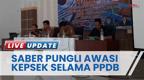 Kepsek Guru Di Pekanbaru Diingatkan Agar Tak Terlibat Pungli Ppdb