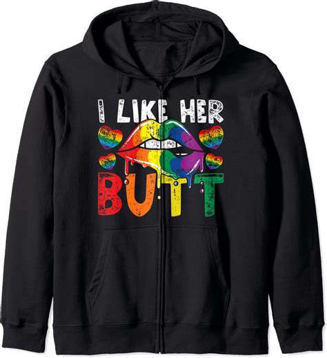 Lgbtq Pride Month Funny Lesbian Queer Women T Lgbt Zip Hoodie