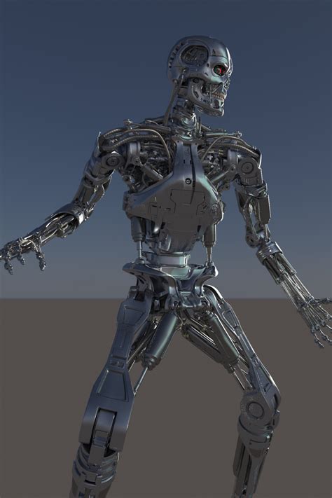 D Terminator T Endoskeleton Rekvizit T Dlancer Net