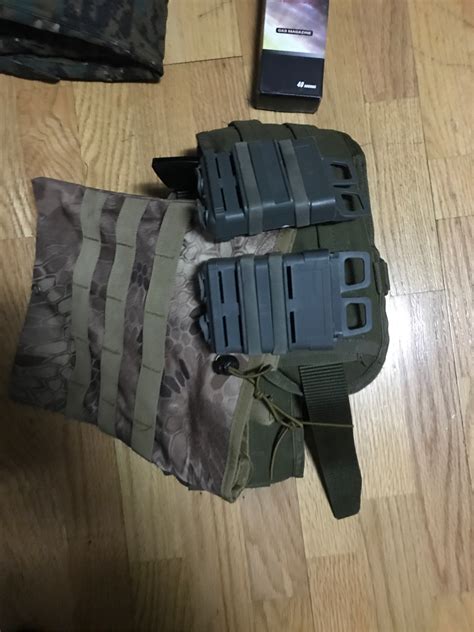 SOLD Motors Battle Belt Speed Loader Forest Digital Etc HopUp Airsoft