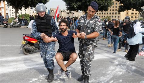 Lebanese Army Tries To Open Roads As Protests Enter 10th Day