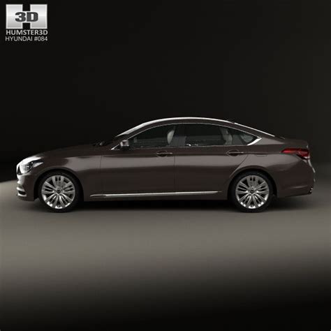 Hyundai Genesis Dh With Hq Interior 2014 3d Model 399 3ds C4d