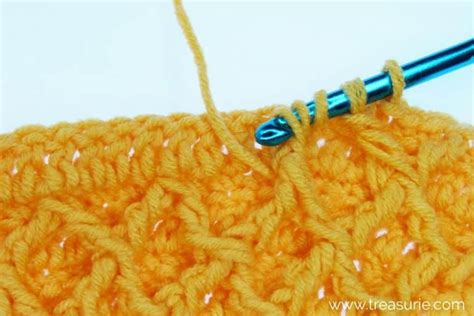 Crochet Diamond Stitch Pattern Step By Step Treasurie