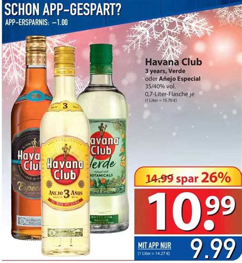 Havana Club Years Verde Oder A Ejo Especial Angebot Bei Famila