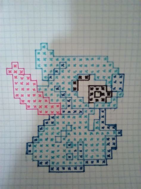 Pin On Desenhos Quadriculado Easy Pixel Art Graph Paper Art