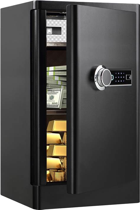 61 Cu Ft Extra Large Biometric Home Safe Fireproof Waterproof Anti