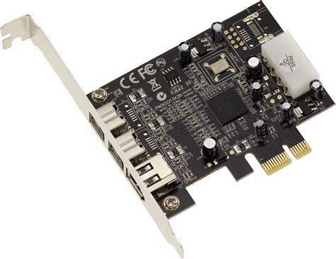 Carte PCIe Firewire pour 10 contrôleur d adaptateur PCI Express IEEE