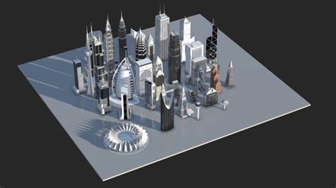 Skyscraper 3d Models Sketchfab