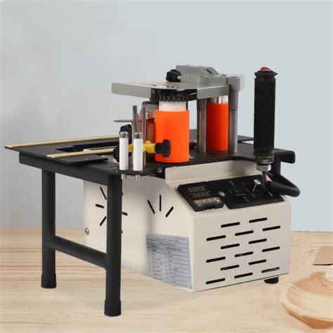 Portable Woodworking Edge Banding Machine Double Glue Edge Bander V