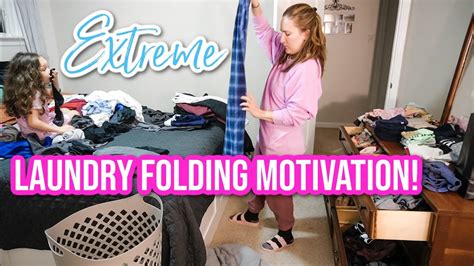 Extreme Laundry Folding Motivation 2022 Massive Piles Of Laundry To Fold Fold Laundry With