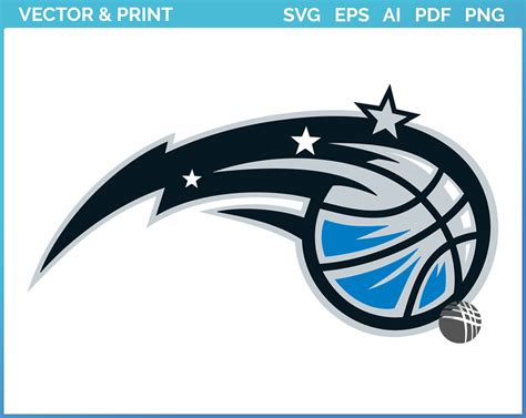 Orlando Magic - Alternate Logo (2000) - Basketball Sports Vector SVG ...