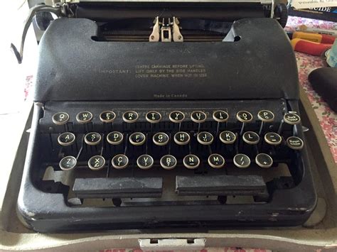 The Typewriter Revolution Blog Telegraphers Portable Typewriters