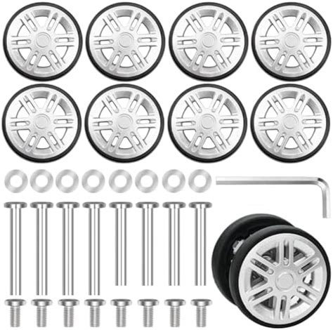 Amazon Luggage Wheels Replacement Kit Spinner Suitcase Wheels